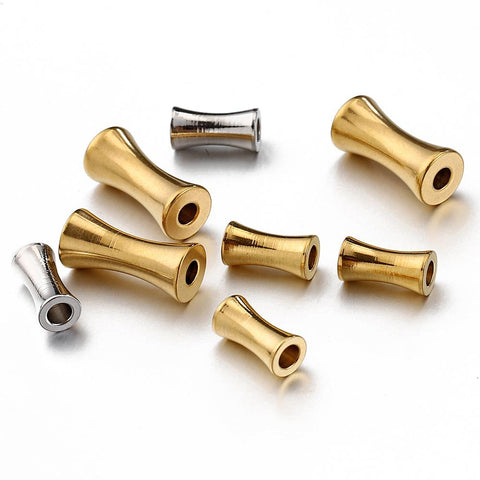 Steel Tube Spacer Beads  Charms for Necklace Making DIY-JW01633-Veeddydropshipping