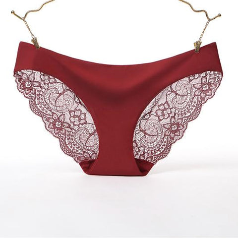 Lace Seamless Underwear Panties-WF00925-Veeddydropshipping