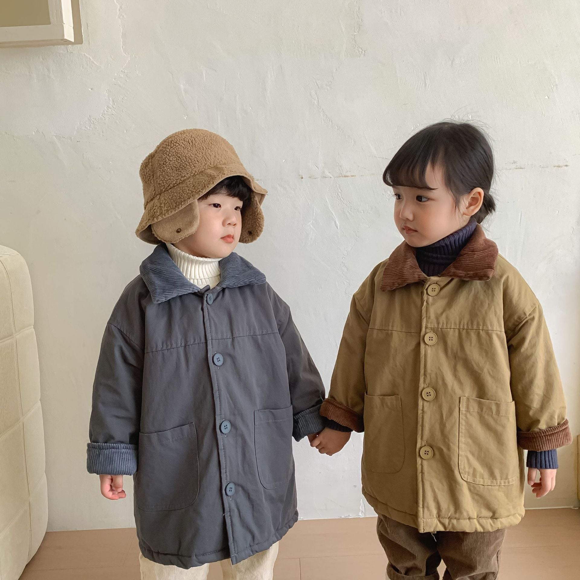 Boys Children Winter Long Warm Jacket-Veeddydropshipping