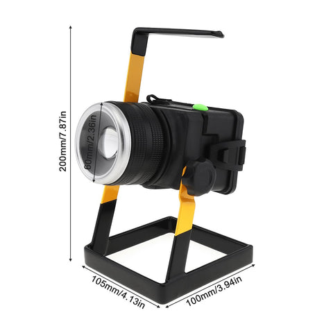 Portable LED Floodlight 30W 1200 LM Rechargeable Work Emergency Flood-TI00883-Veeddydropshipping