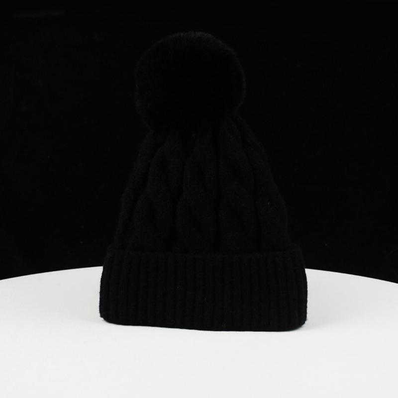 Warm Pompom Hat Autumn Winter Earflaps-Veeddydropshipping