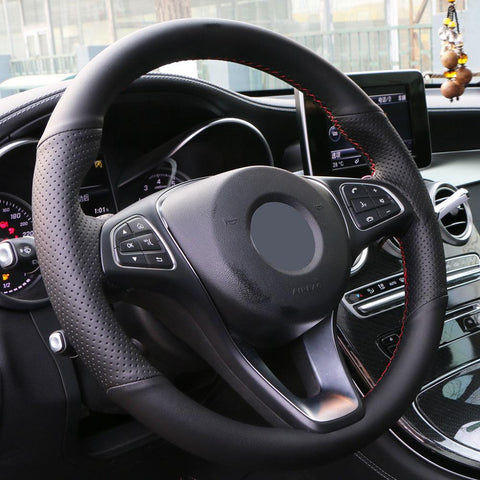 Customized Car Steering Wheel Cover For Citroen Berlingo-AM01413-Veeddydropshipping