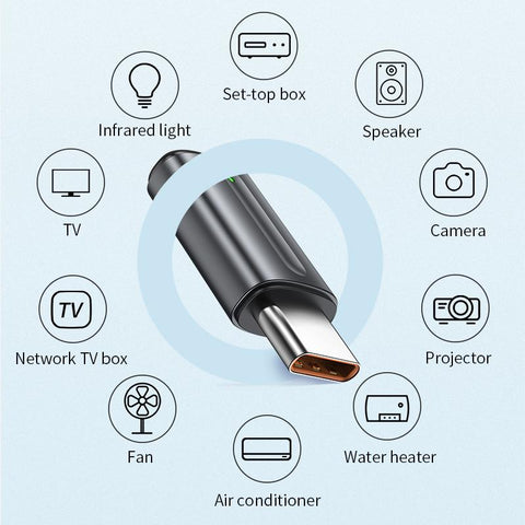 Joyroom Wireless Infrared Remote Control Adapter Mobile Infrared phone Transmitter Universal-PA00762-Veeddydropshipping