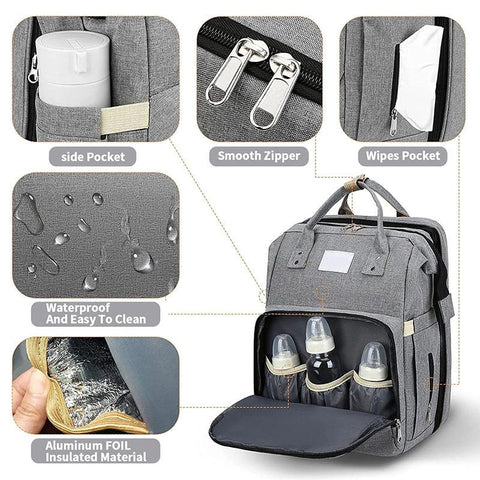 Baby Diaper Bag Nappy Stroller Bags For Baby Maternity Bag-TB00201-Veeddydropshipping