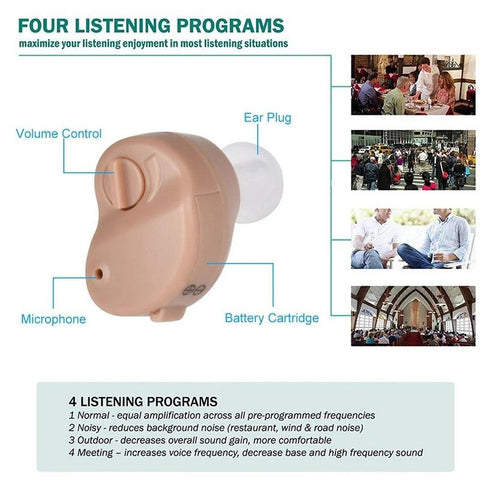 Digital Hearing Aid Wireless Headphone Amplifier-BH00805-Veeddydropshipping