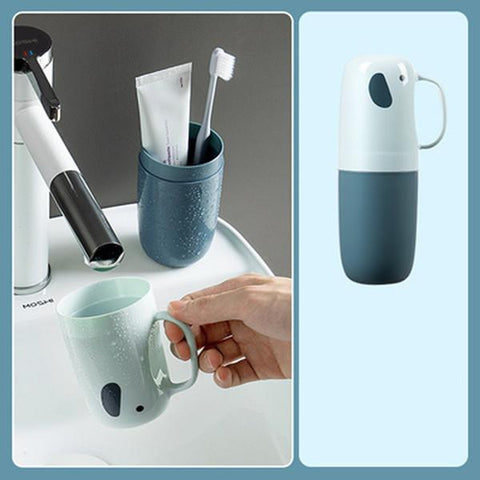 Portable Travel Toothpaste Toothbrush Case-HA01018-Veeddydropshipping