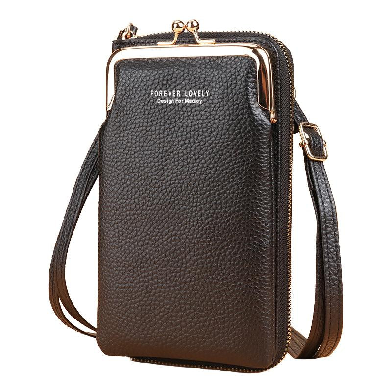 Women Mini Matte Leather Shoulder Messenger Bag Clutch Bolsas Ladies-BS00108-Veeddydropshipping