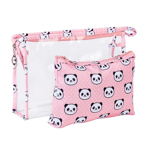 Bag lovely Make Up Case Travel Zipper Makeup Beauty Wash-BS00570-Veeddydropshipping