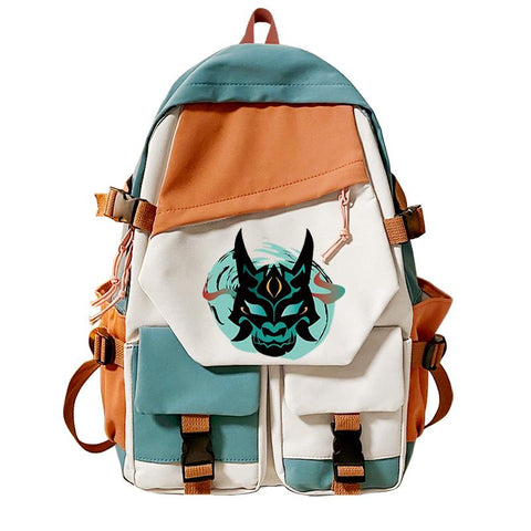 Backpacks Xiao Travel School Bags Hu Tao Student Backpack Bags Girls-BS00046-Veeddydropshipping