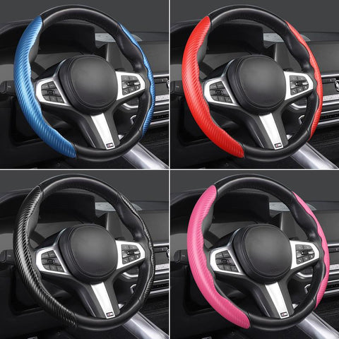 Steering Wheel Booster Cover Non-Slip Auto Interior Decoration-AM01411-Veeddydropshipping