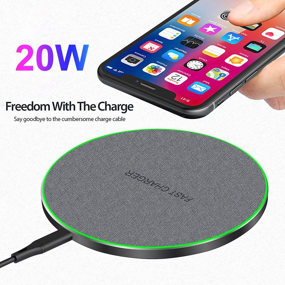 20W Qi Wireless Charger For iPhone 14 13 12 11 Pro XS X XR 8 Induction Type C-PA01036-Veeddydropshipping