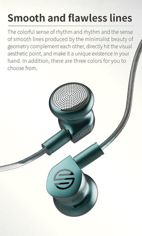 Flat Head Plug Bass Metal In Ear Earphone-Veeddydropshipping