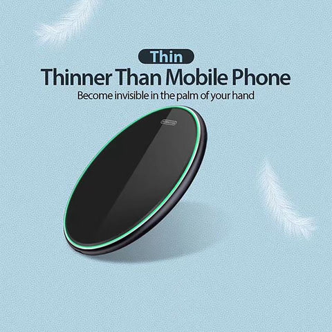 New Desktop Wireless Charging Mobile Phone Wireless Charger for iPhone Android-PA01042-Veeddydropshipping