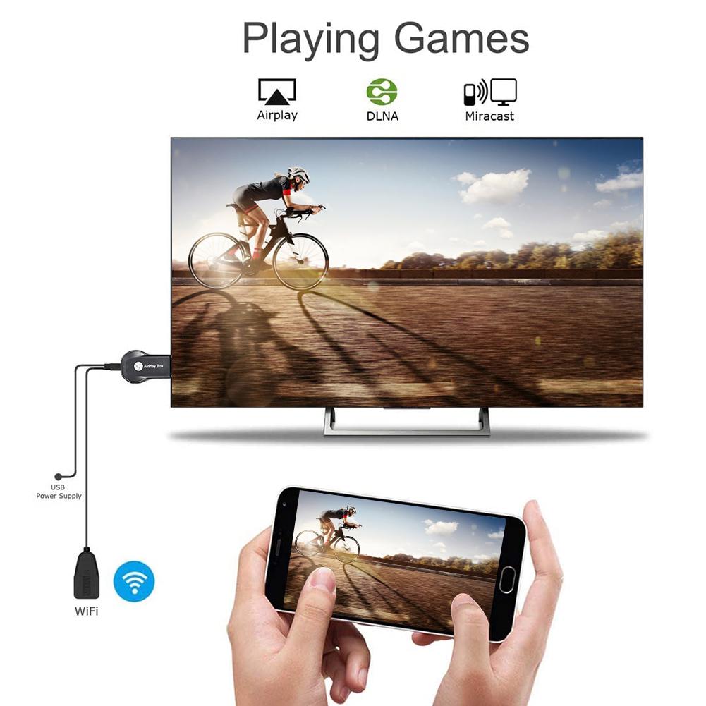 Anycast M9 Plus 2.4G 1080P Miracast Wireless DLNA AirPlay HDMI -Compatible TV -CE00961-Veeddydropshipping