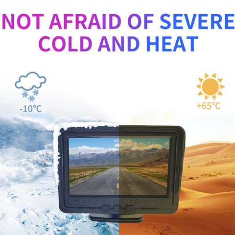 Wireless Car Monitor Screen 4.3inches 2.4G Rear View Reverse Camera LCD-AM00673-Veeddydropshipping