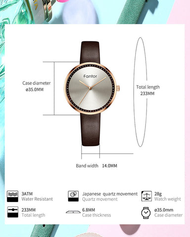 Casual Fashion Women Wrist Watches Quartz Wristwatch-JW01002-Veeddydropshipping