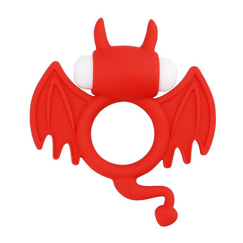 Soft Silicone Dual Vibrating Cock Ring Dick Penis Ring Cockring Adult Sex Toys -BH01332-Veeddydropshipping