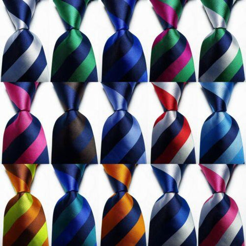 Striped JACQUARD WOVEN 100% Silk-MF00818-Veeddydropshipping