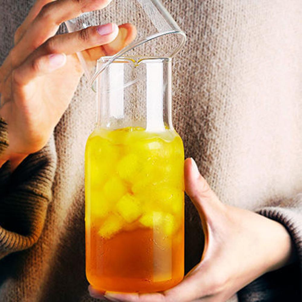 Water Carafe Tumbler Glass Cup Water Bottle-HA01287-Veeddydropshipping