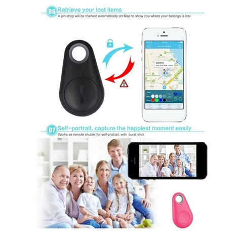 Mini Fashion Smart Dog Pets Bluetooth 4.0 GPS Tracker Anti-lost-AM00611-Veeddydropshipping