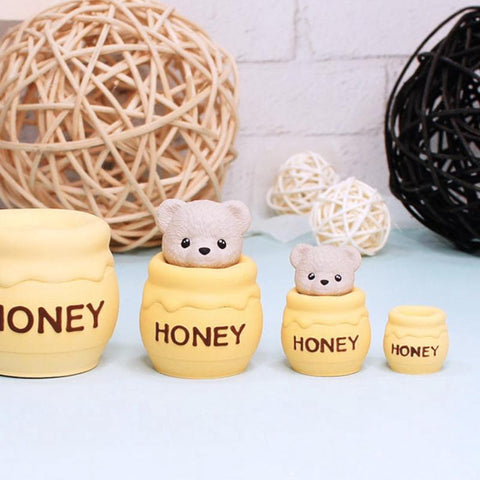 Korea teddy bear scented candle plaster-HA01213-Veeddydropshipping