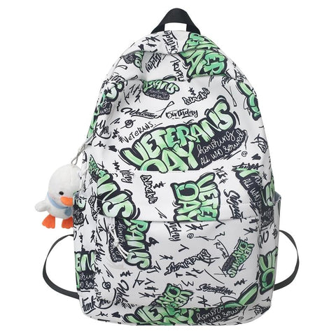 Waterproof Lady Male School Bag Women College Backpack-BS00330-Veeddydropshipping