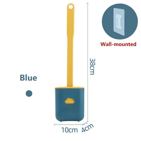 Silicone Toilet Brush Wc Cleaner Toilet Brush-HA01053-Veeddydropshipping