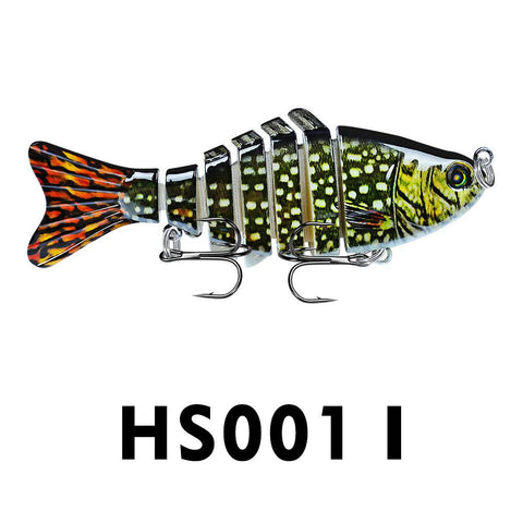1PCS Fishing Baits Trolling Swim Minnow Wobbler Multi-section Hard Bait 13.5CM -OS00512-Veeddydropshipping