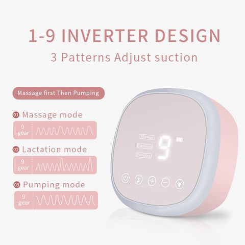 Double Electric Breast Milk Extractor Usb Recharge Breastfeeding Baby Bottle-TB00676-Veeddydropshipping