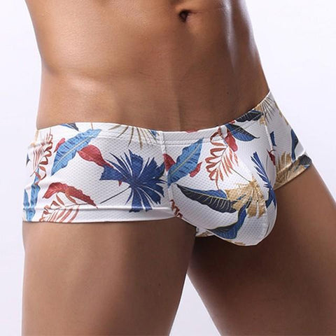 Bulge U Pouch Panties Men&#39;s Sexy Printed Lingerie Low Rise-MF01509-Veeddydropshipping