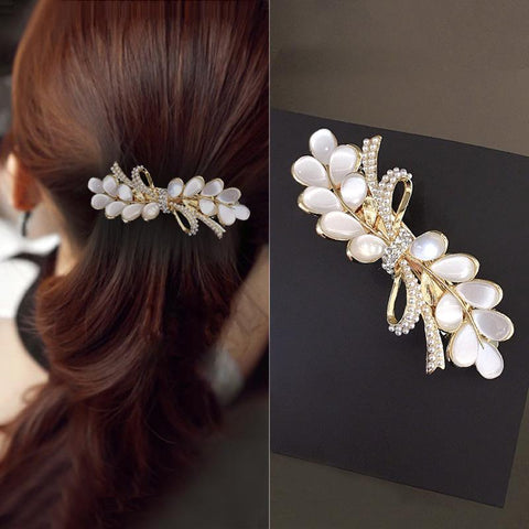 Zircon Spring Hair  Bowknot Fashion Hair Jewelry -JW00551-Veeddydropshipping