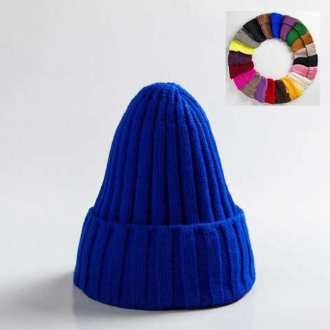 Warm Soft HIP HOP Knitted Hats Men Winter Caps-Veeddydropshipping