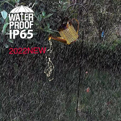 Watering Can Solar Lamp Hanging Kettle Lantern Light Waterproof Garden-TI00849-Veeddydropshipping