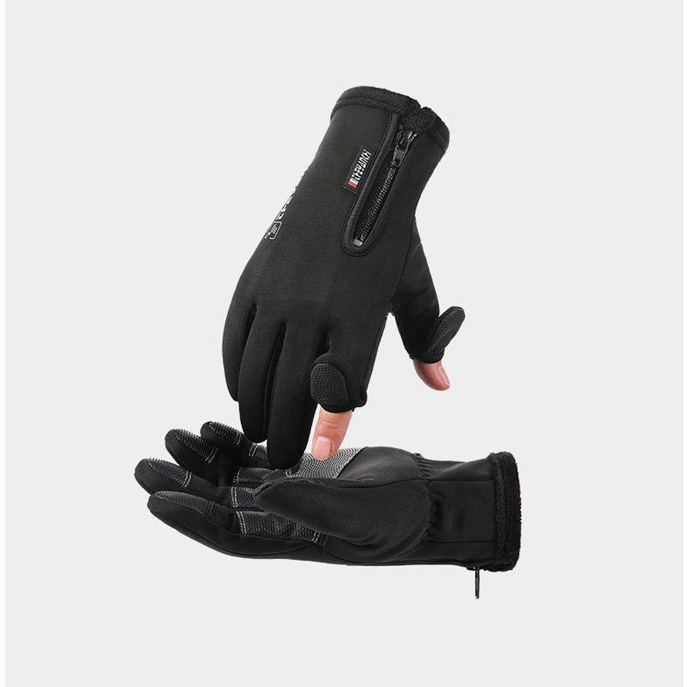 Winter Ridding gloves Fishing Gloves 2 Finger Flip Waterproof Windproof Photograph -OS01173-Veeddydropshipping