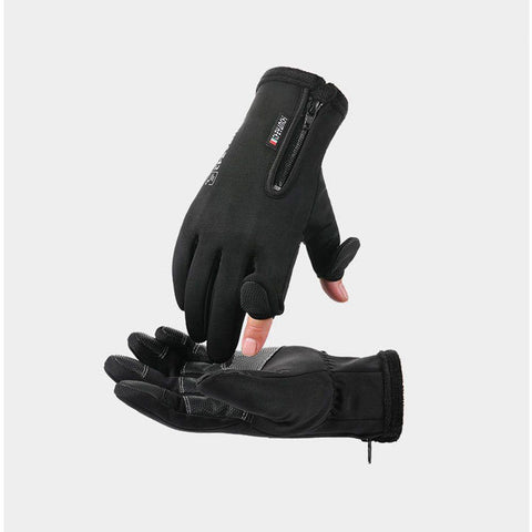 Winter Ridding gloves Fishing Gloves 2 Finger Flip Waterproof Windproof Photograph -OS01173-Veeddydropshipping