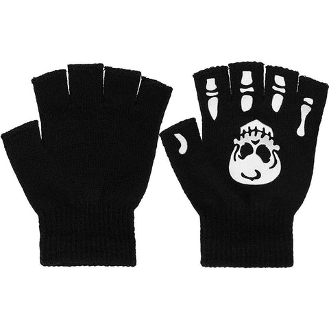 Warm Knitting Gloves Men Women Cycling Non-Slip Wrist Gloves Workout Half -OS01231-Veeddydropshipping