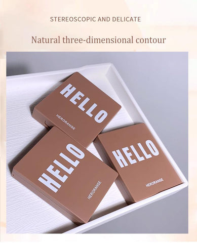 3D Trimming Repair Highlight Make Up Face Powder-BH00712-Veeddydropshipping
