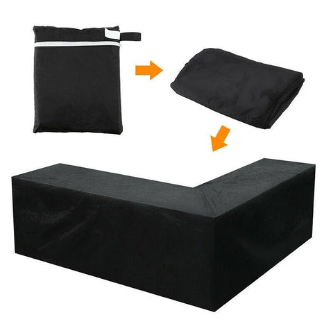 Waterproof Rattan Corner Furniture Cover-HA01142-Veeddydropshipping