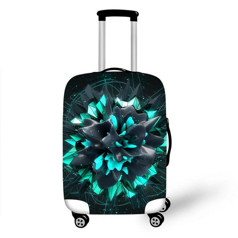 Dust-proof Suitcase Protective Cover Pink Trolly Luggage Case-BS00749-Veeddydropshipping
