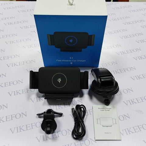 Car Wireless Charger 20W Auto Clamping Phone Mount-PA01200-Veeddydropshipping