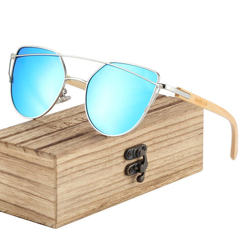Polarized Sunglasses Wood Women Sun Glasses-WF01296-Veeddydropshipping