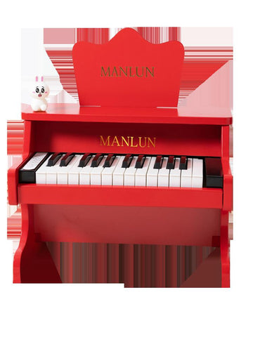Shining Newborn Photography Props Children&#39;s Piano Toy Wooden-TB00765-Veeddydropshipping