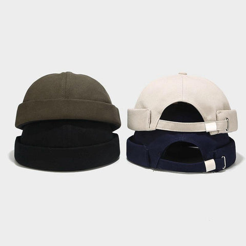 No Visor Melon Cap Hip Hop Fashion Unisex-Veeddydropshipping