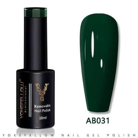 10ML Gel Nail Polish Sparkle Red Gel Polish Soak Off Nail Art -BH00986-Veeddydropshipping