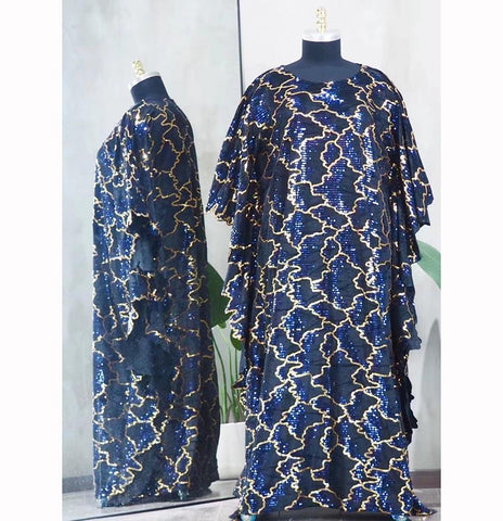 Africa Clothing Woman Dashiki Long Dresses-WF01656-Veeddydropshipping