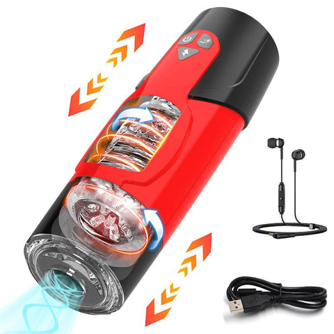 Automatic Male Masturbator Telescopic Rotation Vagina Masturbation Adults Sex -BH01319-Veeddydropshipping