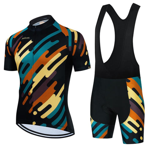 Summer  New MTB Road Bike Men Short Sleeve Shirt Jersey  Mens Breathable -OS01058-Veeddydropshipping