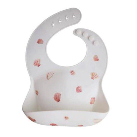 Ins Style Print Baby Bibs Waterproof Soft Silicone Baby Feeding Stuff Cute-TB00466-Veeddydropshipping