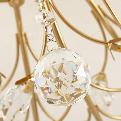 Led Ceiling Lights Crystals Leaf  Modern-TI00283-Veeddydropshipping