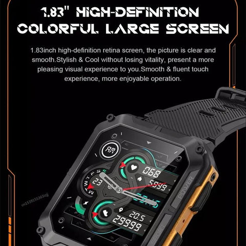 Smart WatchMen Music Call Outdoor Sports Fitness Tracker -JW00838-Veeddydropshipping